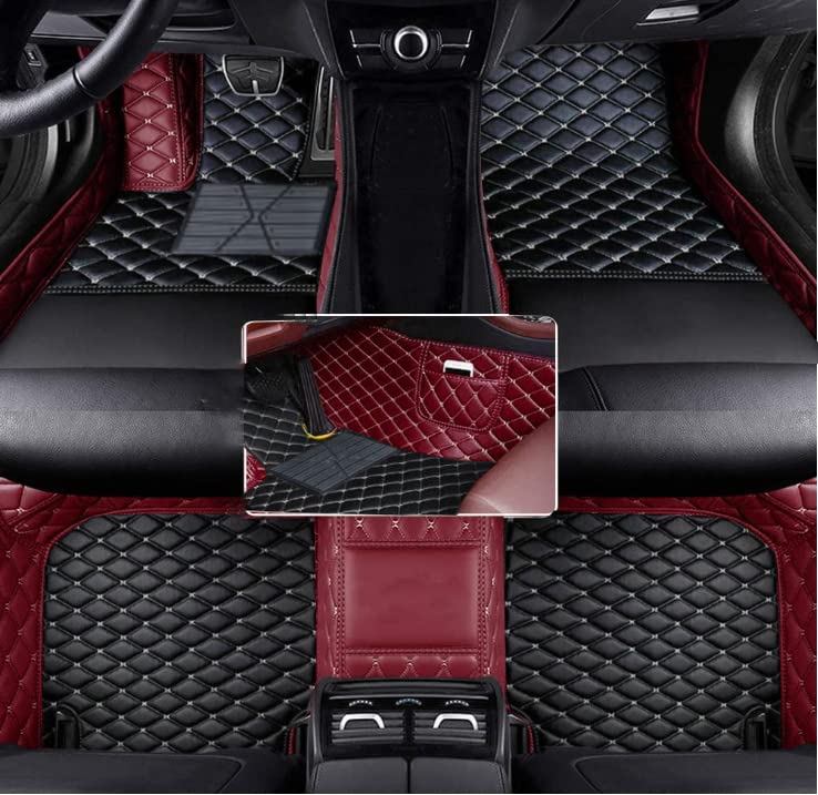 Wine Red+Black Beige
