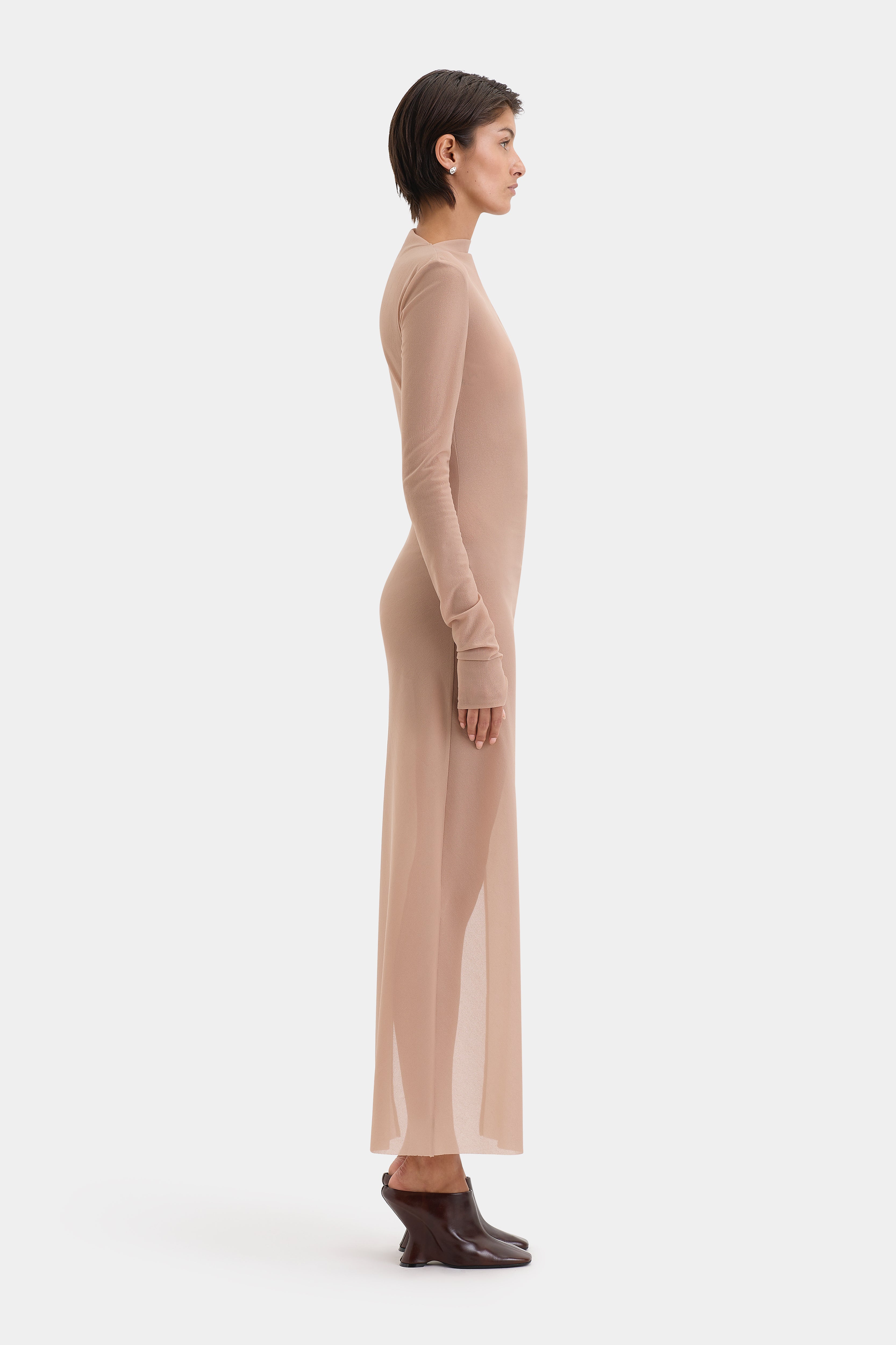Elegant Ruby Red Draped Gown for Women - Formal Evening Dress for Prom, Wedding & Special Occasions