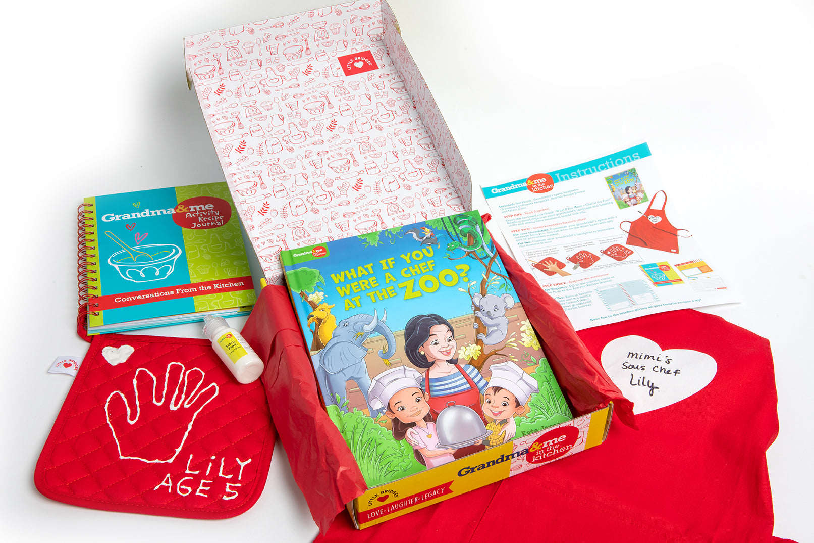 Grandma and Me: Fun Kitchen Activity Kit for Kids - Cooking & Bonding Time with Grandparents