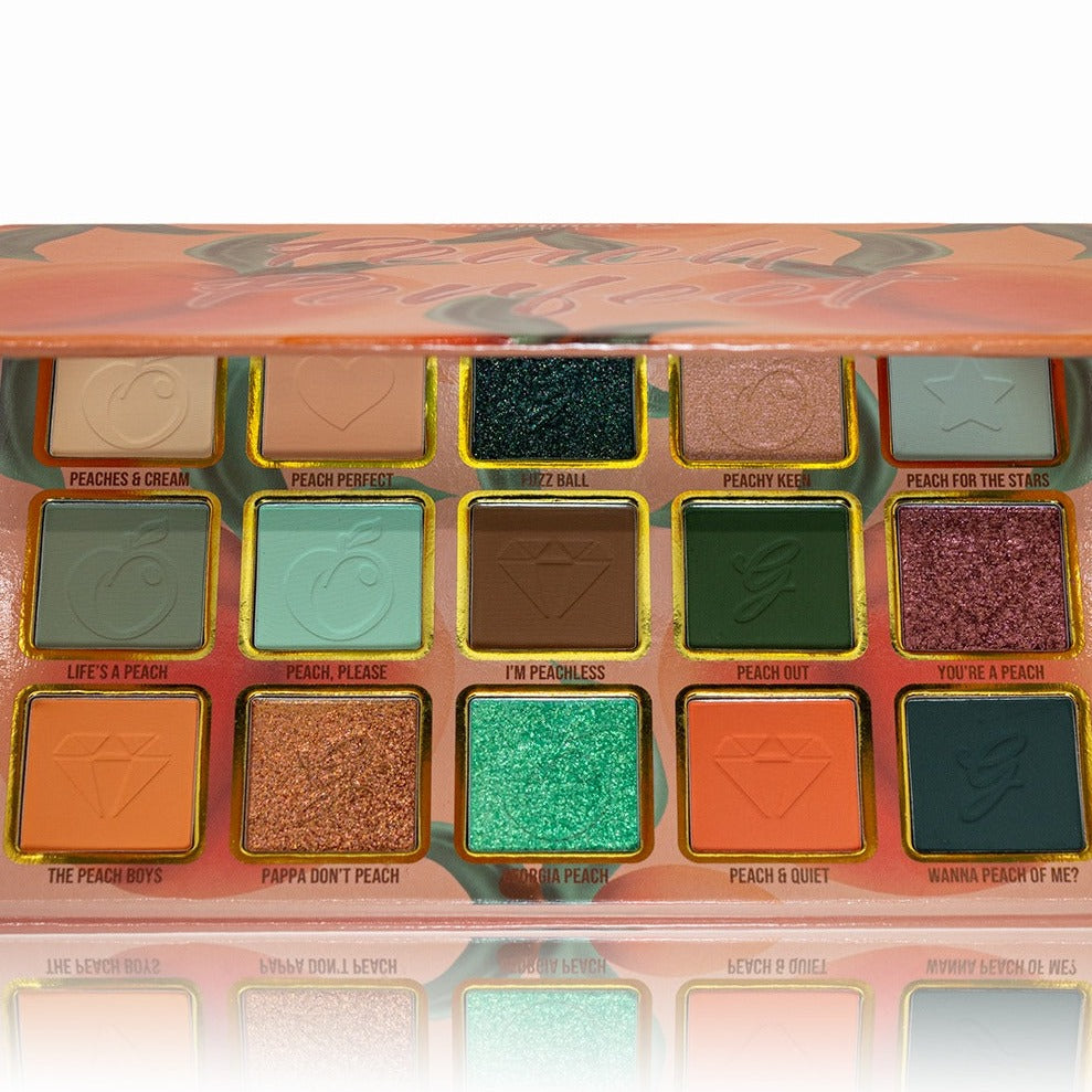 Peach Perfect Eyeshadow Palette - 12 Highly Pigmented Matte & Shimmer Shades for Day & Night Makeup Looks | Vegan & Cruelty-Free