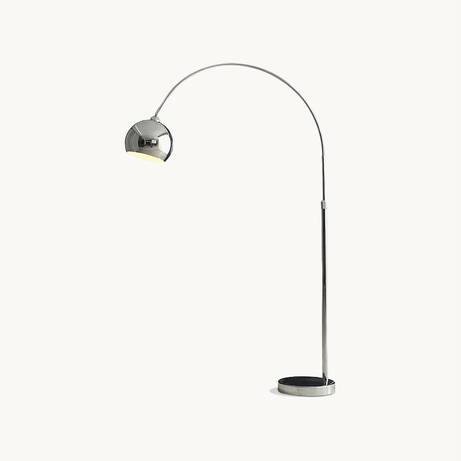Modern Angler Floor Lamp - Adjustable LED Reading Light for Living Room, Bedroom & Office - Dimmable Standing Lamp with Flexible Gooseneck Design - Perfect for Reading, Working & Relaxing