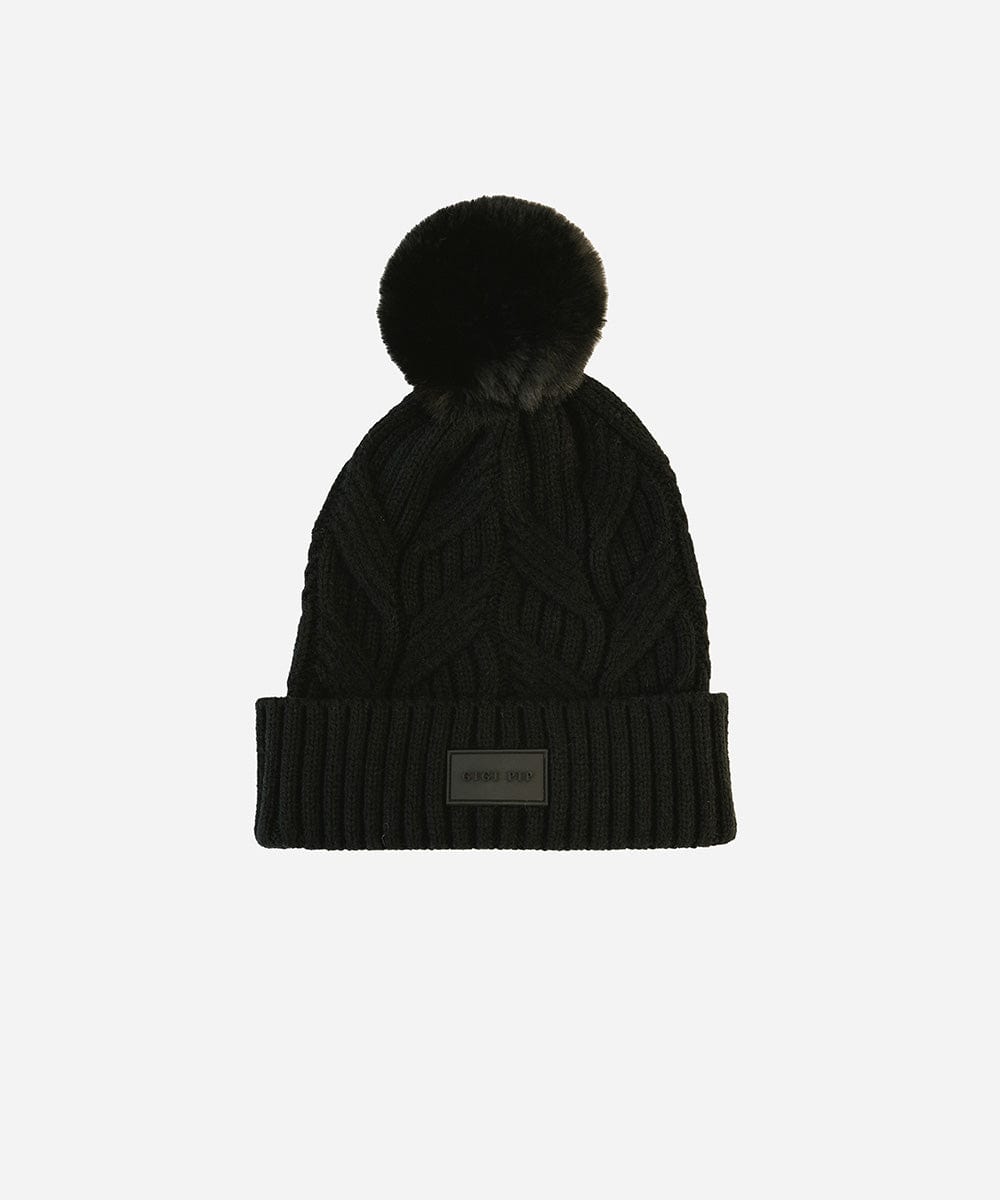 Ida Cable Knit Beanie Hat for Women & Men - Soft Winter Warm Knitted Cap - Perfect for Skiing, Snowboarding & Outdoor Activities