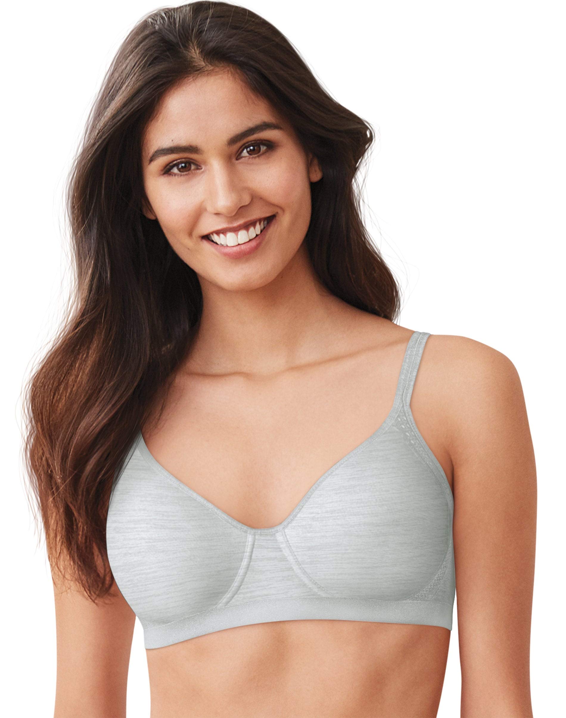 Hanes Women's ComfortFlex Padded Bra - Wireless Support for All-Day Wear - Perfect for Workouts, Yoga & Everyday Comfort