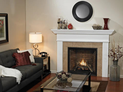 Empire Comfort Systems 32 Tahoe Clean Face Direct Vent Gas Fireplace - Premium DVCP32BP70N for Living Room & Bedroom Heating | Energy Efficient Home Heating Solution