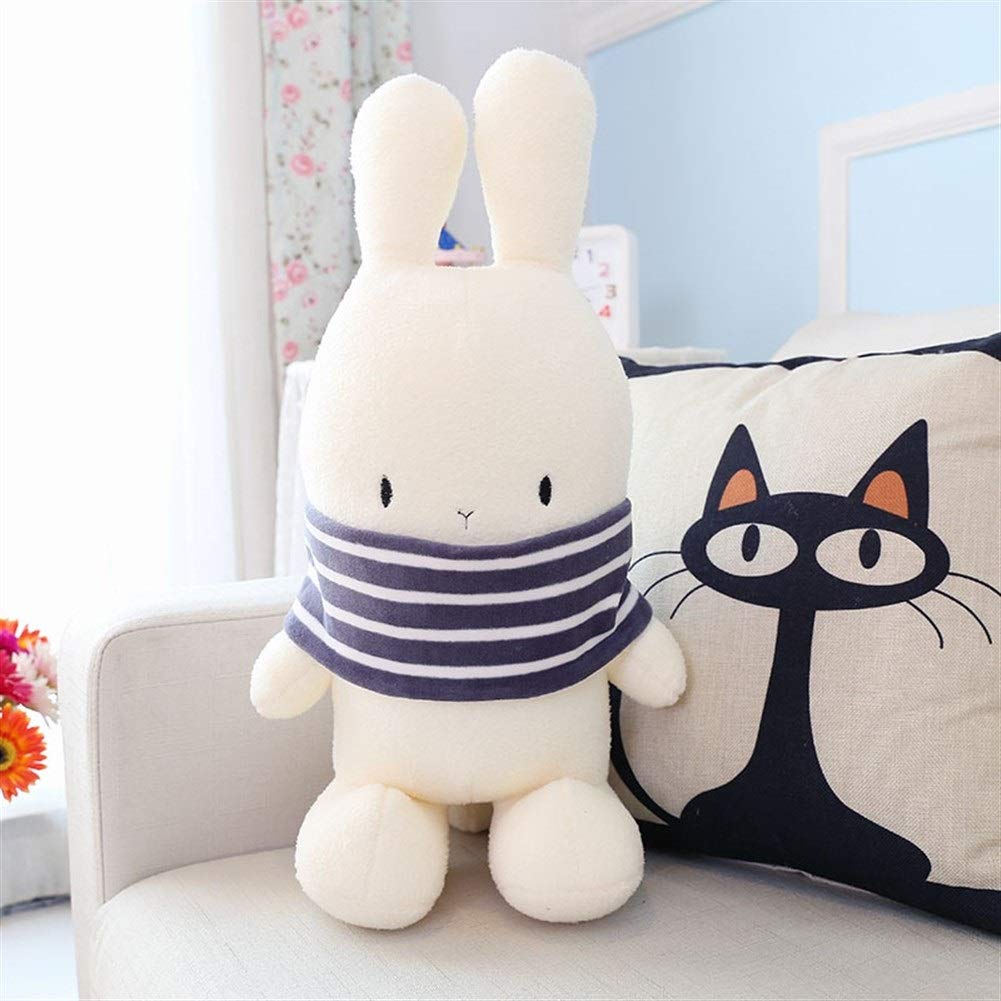 HUOQILIN May Ai Bobo Rabbit Plush Toy - Soft Stuffed Animal Pillow for Kids, Cute Bunny Stuffed Animal Gift (Blue, 40cm) - Perfect for Nursery Decor, Birthday Gifts & Cuddling Comfort