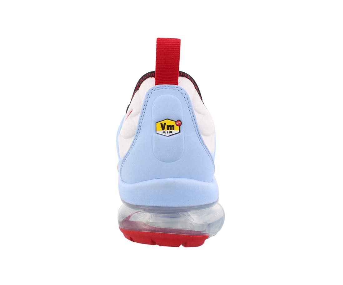 Nike Air VaporMax Plus Men's Running Shoes Size 11 - White/University Red/Black | Lightweight Cushioned Sneakers for Gym, Workout & Everyday Wear