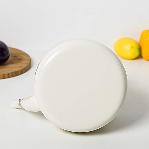 3.3L Enamel Teapot Kettle - Japanese Style Colorful Stovetop Tea Pot with Built-in Strainer for Brewing Tea, Coffee & Herbal Infusions - Perfect for Home, Office & Tea Ceremonies