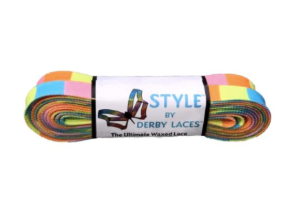 Derby Laces for Roller Skates - 84 Inch Premium Skate Shoe Laces | Perfect for Roller Derby, Artistic Skating & Rink Sports