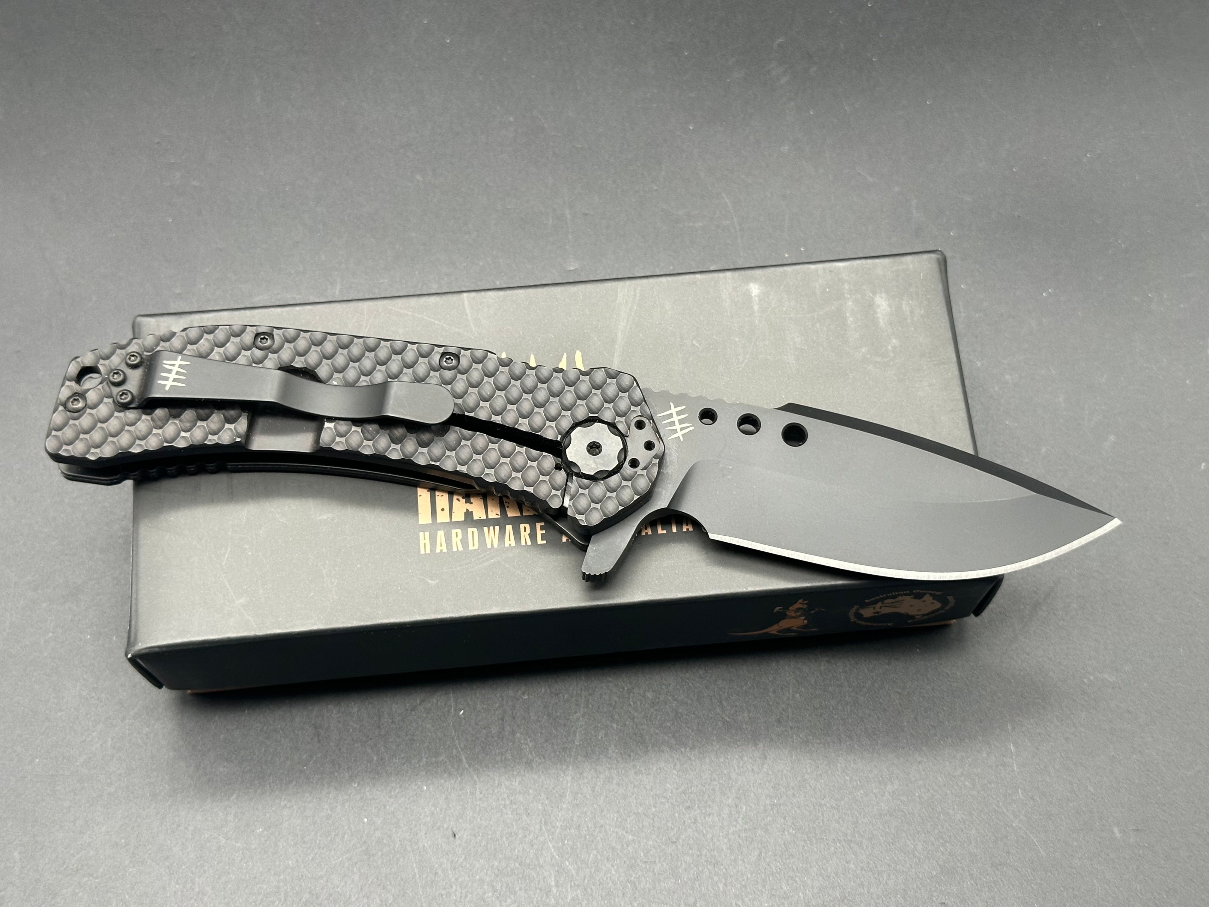 Halfbreed MILF 02 Knife - Premium Folding Pocket Knife for Camping, Hiking & Everyday Carry (EDC)