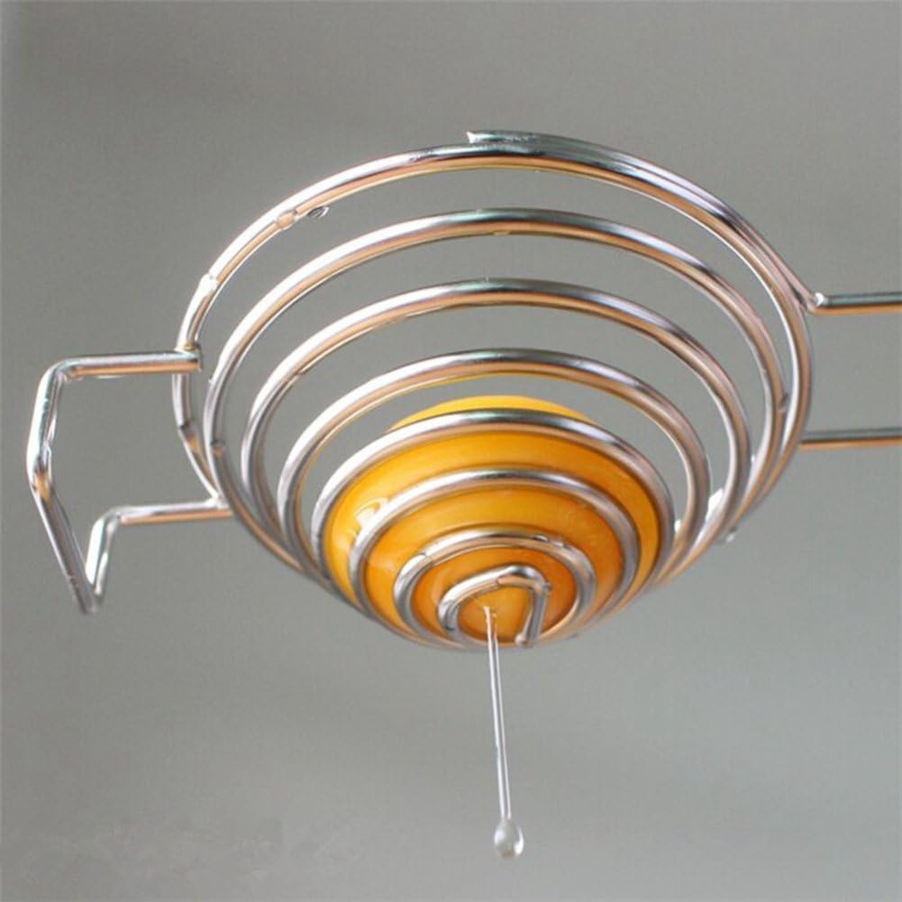 Premium Stainless Steel Egg Separator - Food Grade Yolk & White Divider Tool for Baking & Cooking | Dishwasher Safe Kitchen Gadget | Perfect for Cakes, Meringues & Healthy Breakfasts