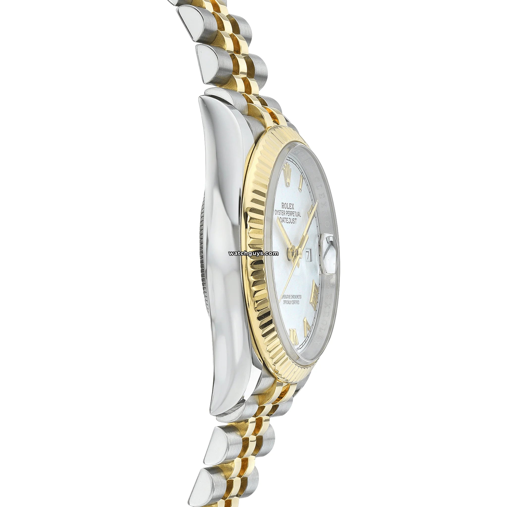 Rolex Datejust 126233 Men's Watch - 36mm Stainless Steel & Gold, White Roman Dial - Luxury Dress Watch for Business & Formal Occasions