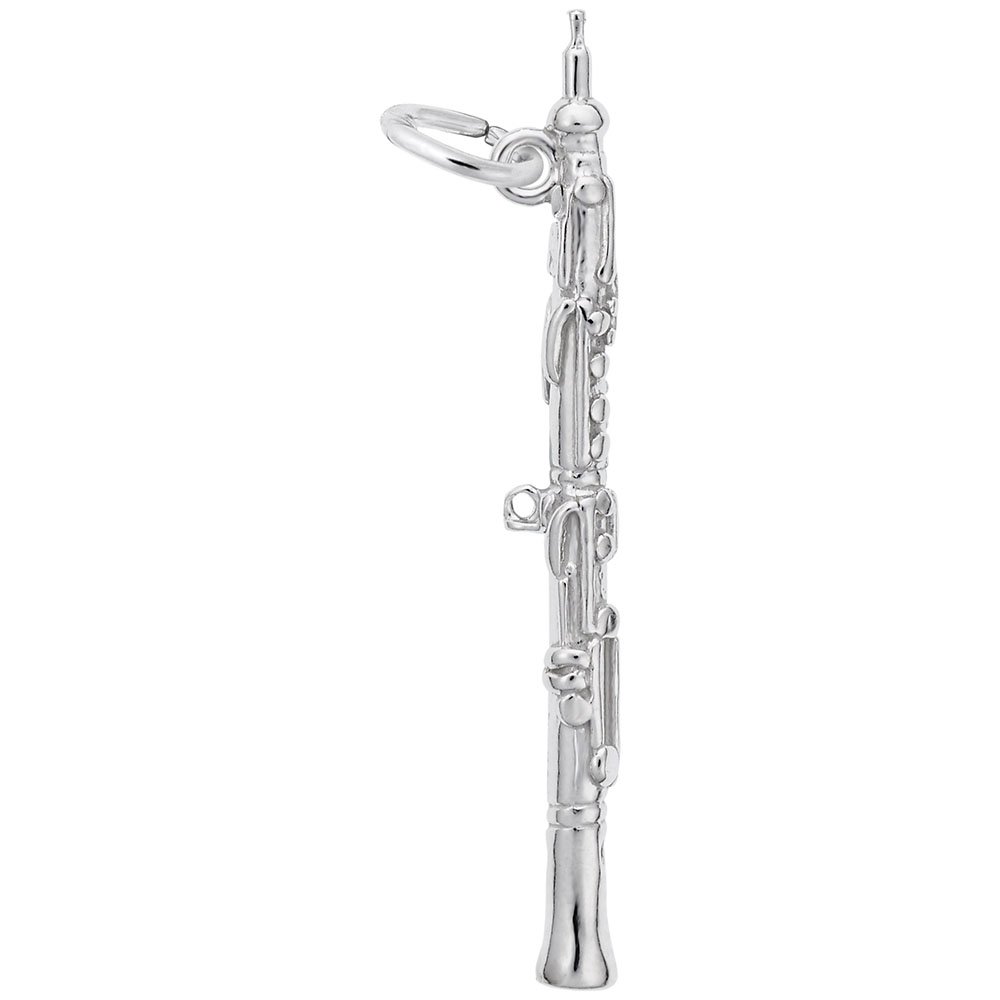 Oboe Charm for Jewelry - Elegant Musical Instrument Pendant for Bracelets & Necklaces | Perfect Gift for Musicians & Music Lovers