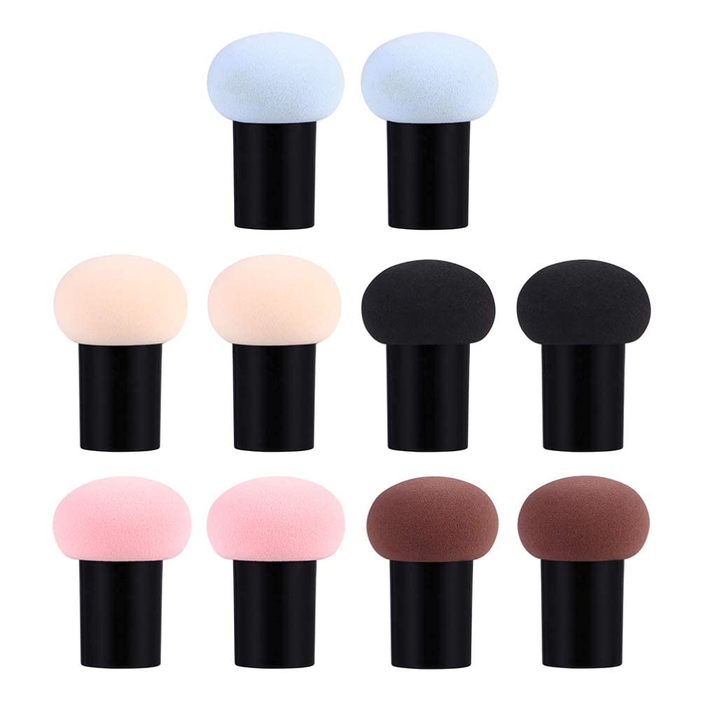 AVTY Professional Makeup Beauty Blender Sponge & Puff Set - 10 Pack for Flawless Foundation & Concealer Application | Perfect for Liquid, Cream & Powder Cosmetics | Salon & Home Use