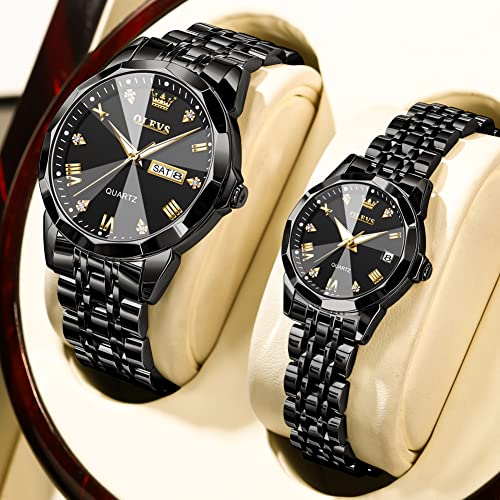 all black couple watch 9931