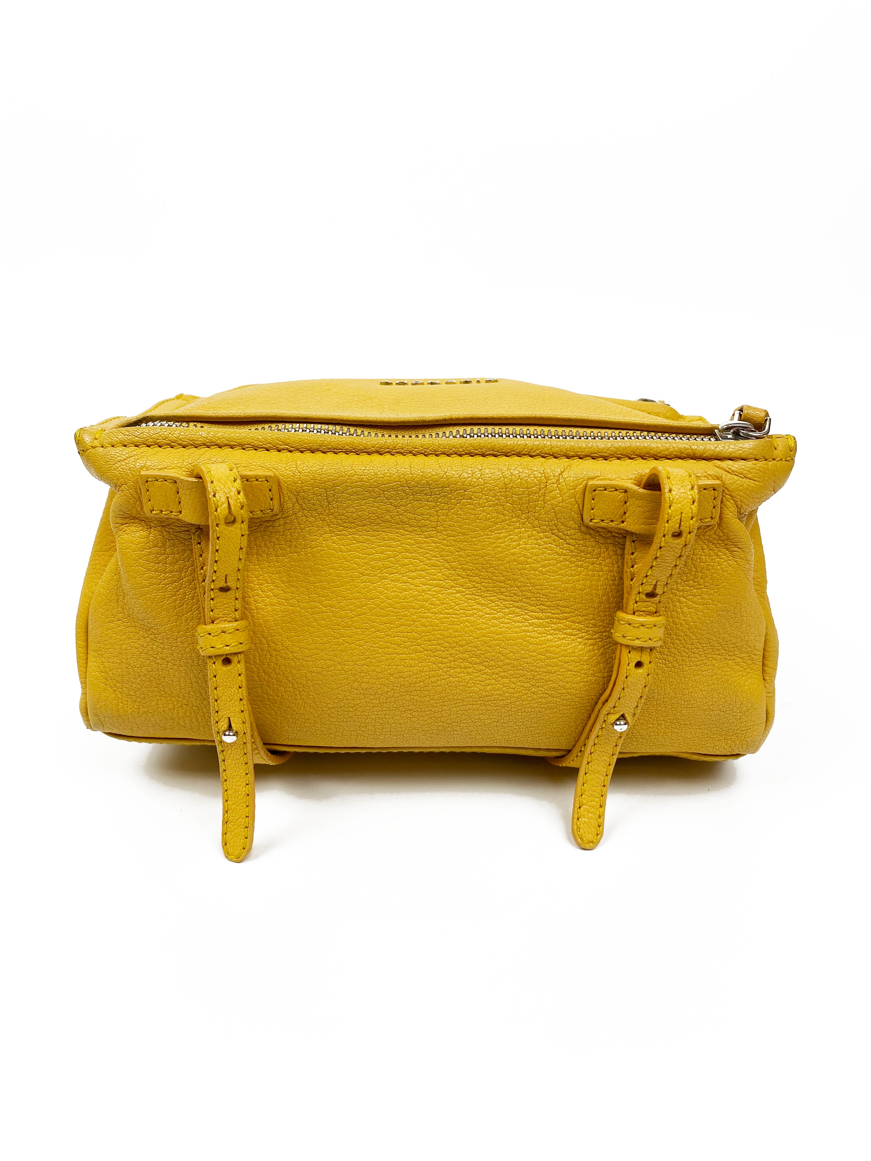 Givenchy Small Yellow Pandora Bag - Luxury Crossbody Handbag for Women | Perfect for Parties, Date Nights & Everyday Use