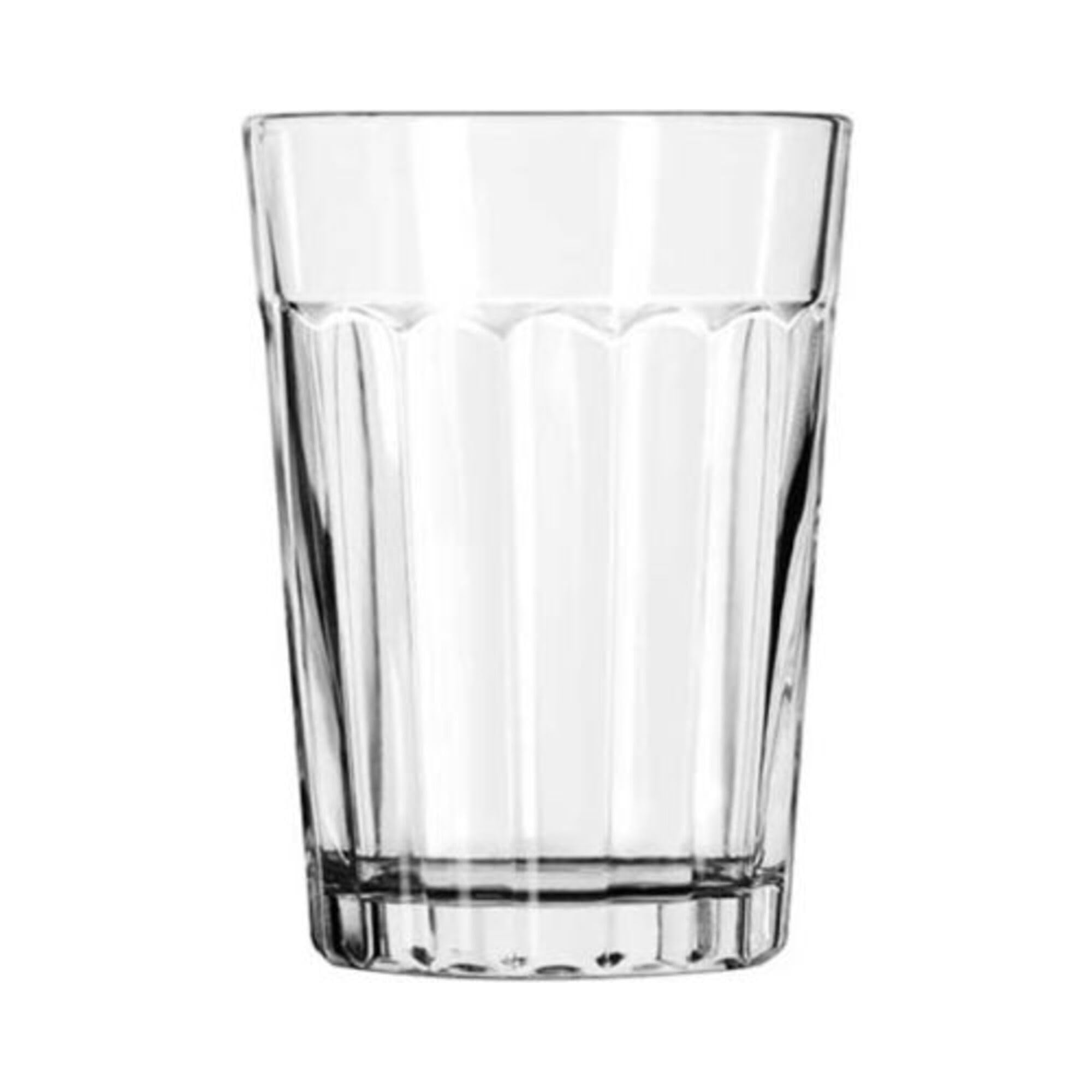 Libbey 15640 8.5oz Paneled Tumblers - Set of 36 Juice Glasses for Restaurant, Bar & Home Use - Durable Glassware for Iced Tea, Cocktails & Beverages