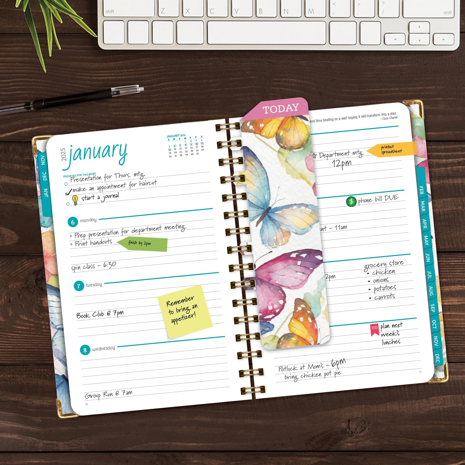 2025 Hardcover Planner 5.5