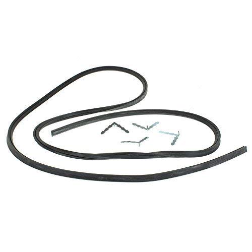 Universal 4-Sided Cooker Oven Rubber Door Seal Replacement - Black - Fits Most Oven Brands - Heat Resistant & Durable - Perfect for Kitchen Appliance Repair & Maintenance