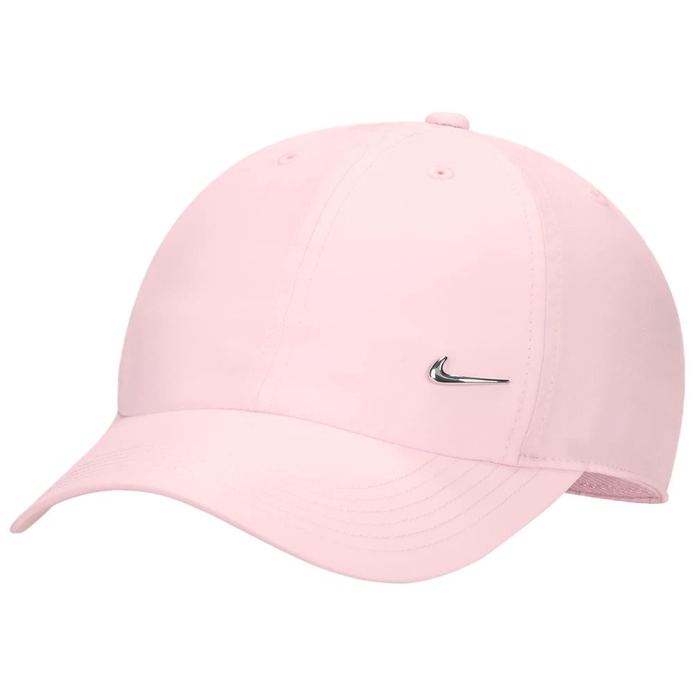 Nike Junior K Club Metal Swoosh Baseball Cap - Pink Foam Adjustable Hat for Kids | Perfect for Sports, Outdoor Activities & Casual Wear