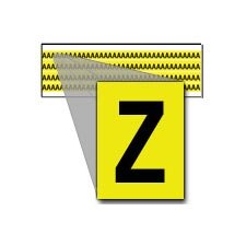 Brady 3400-Z 34036 34 Series Indoor Number and Letter Cards - Pack of 50 - Durable Office & Warehouse Labeling for Organization & Safety