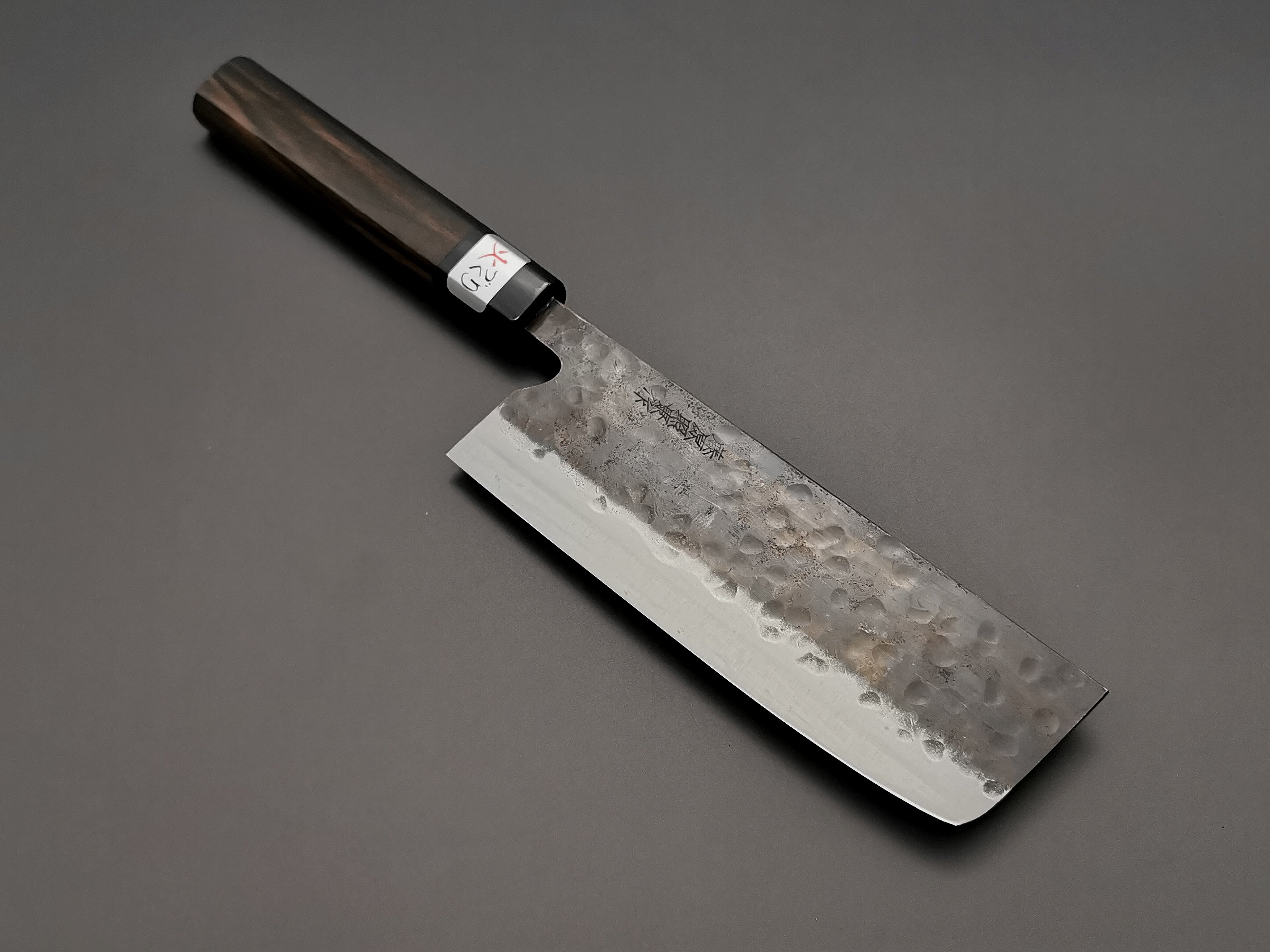 Premium Fujiwara Denka Nakiri Japanese Chef Knife - High-Carbon Steel Blade for Precision Vegetable Cutting - Ideal for Home Cooks & Professional Chefs - Perfect for Slicing, Dicing & Chopping Vegetables
