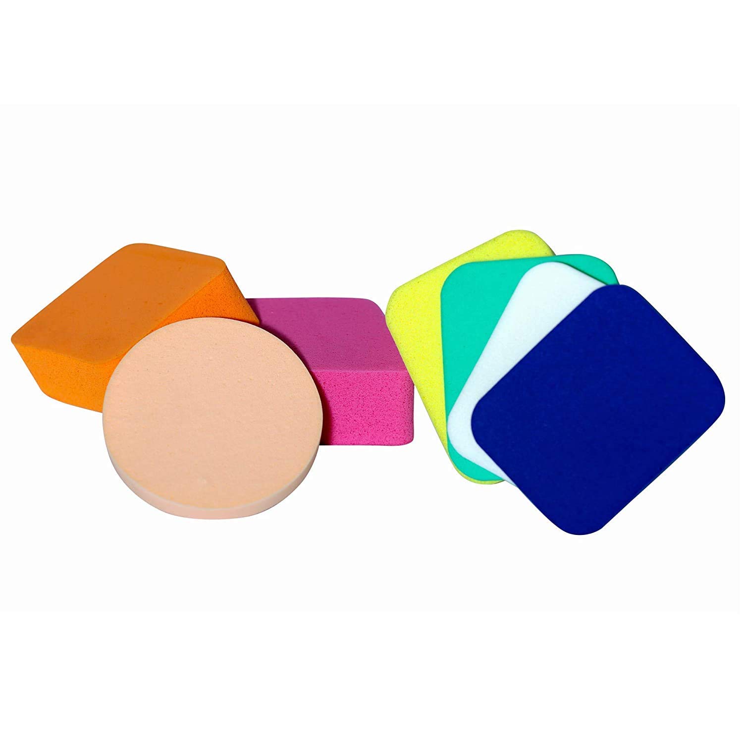 Premium ZEBRONIX™ Makeup Beauty Sponge Blender Set - Latex-Free Multipurpose Foundation Sponge for Concealer, Powder & Liquid Makeup Application | Soft Cosmetic Blender Puff for Flawless Face Makeup | Perfect for Professional Makeup Artists & Home Beauty Routines