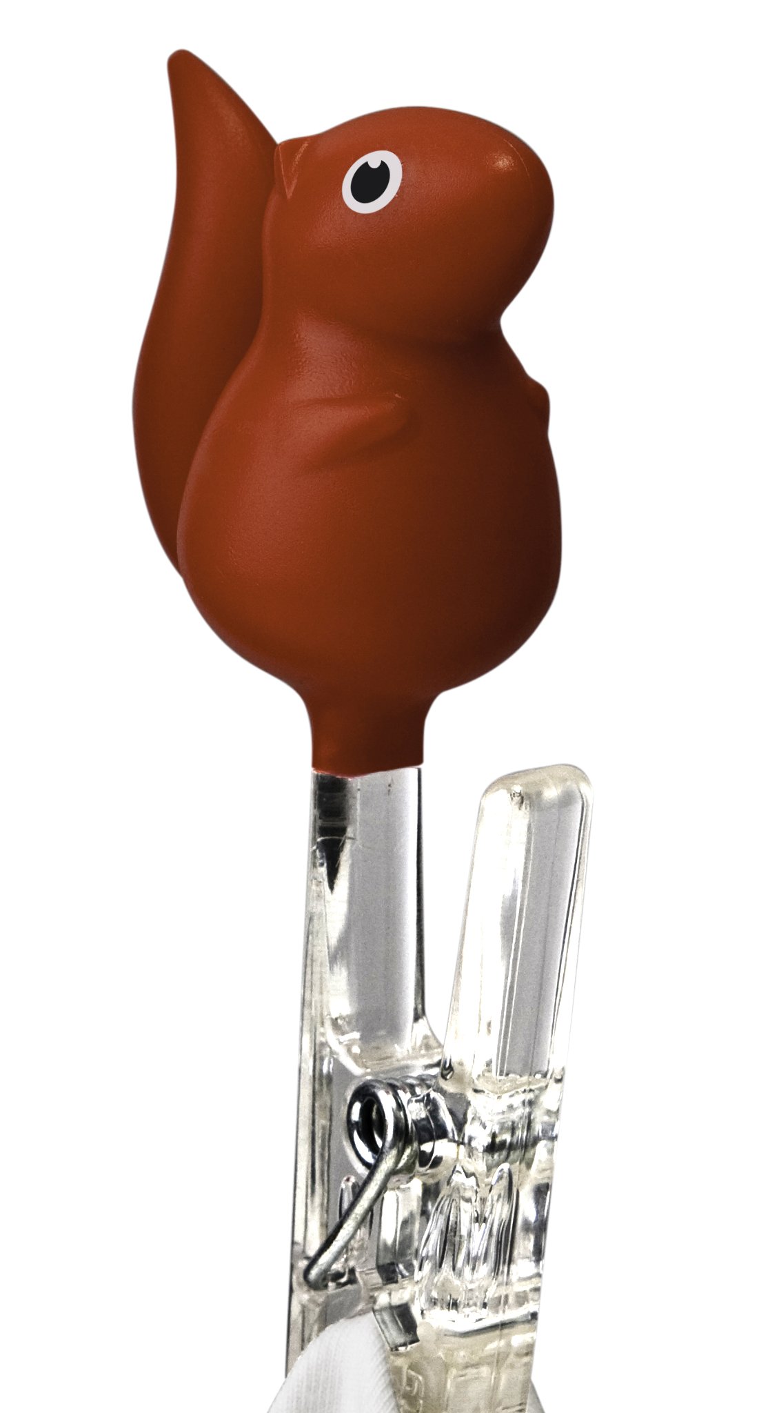 Red Squirrel Pegs Figurines - 2-Piece Set for Home Decor, Christmas Tree Ornaments, and Gift Ideas