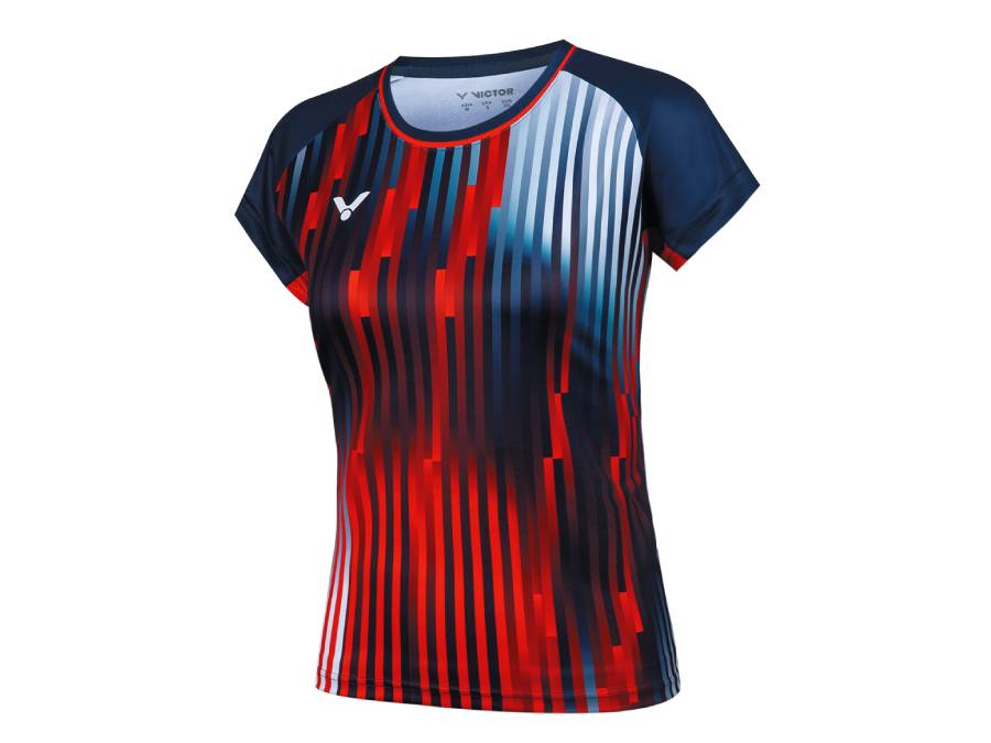 VICTOR Women's T 51050 B Badminton & Tennis T-Shirt - Breathable Sportswear for Women's Badminton & Tennis Training
