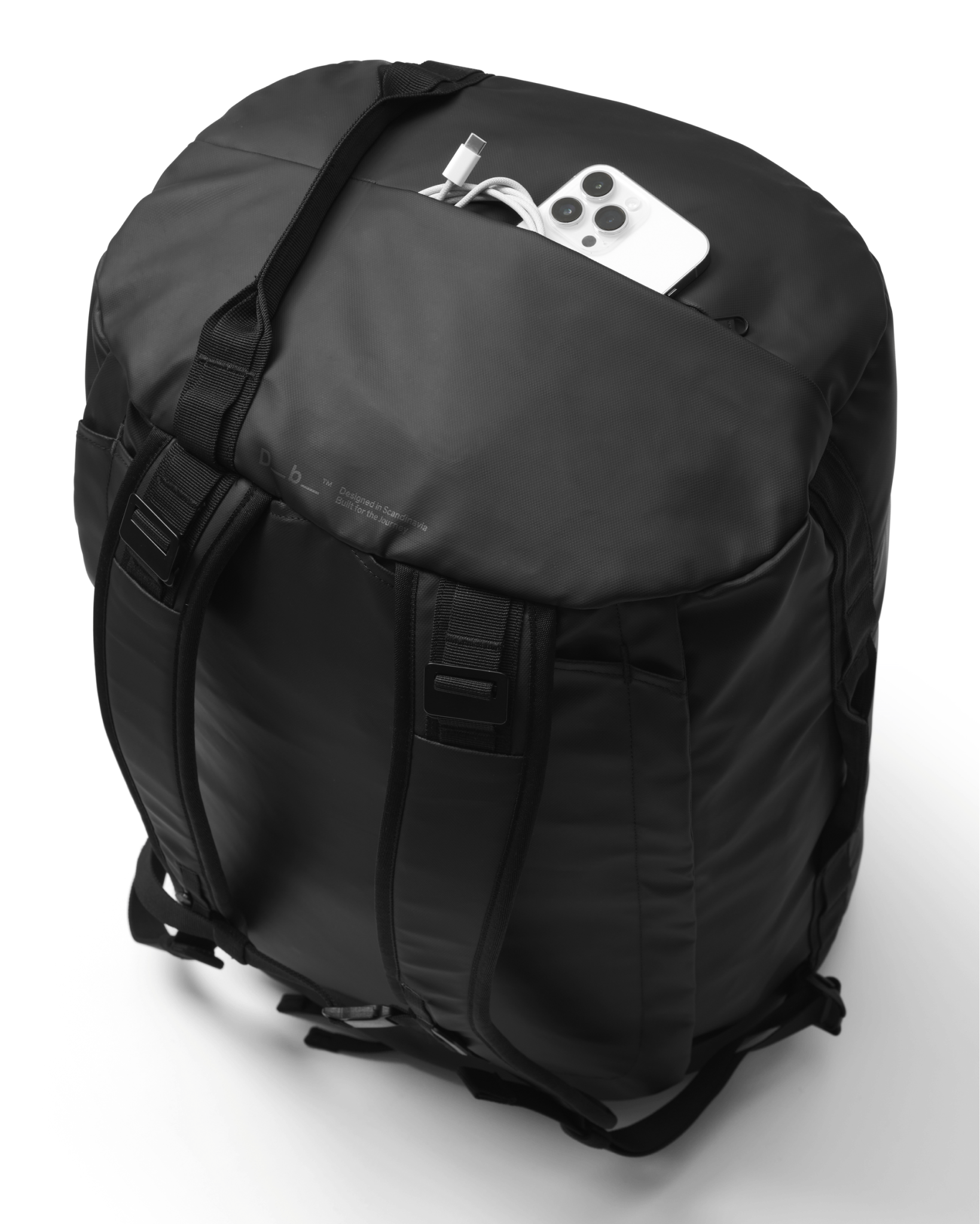 DB Journey Roamer Duffel 60L - Large Waterproof Travel Duffel Bag for Outdoor Adventures, Gym, Camping & Weekend Getaways