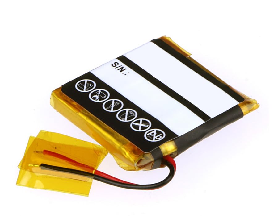 Synergy Digital Wireless Headset Replacement Battery for ROCKETFISH RF-MAB2-T Headset - 3.7V 300mAh Li-Polymer High Capacity Battery - Compatible with ROCKETFISH ICP5/25/25 Models - Perfect for Office, Call Center & Gaming Headsets