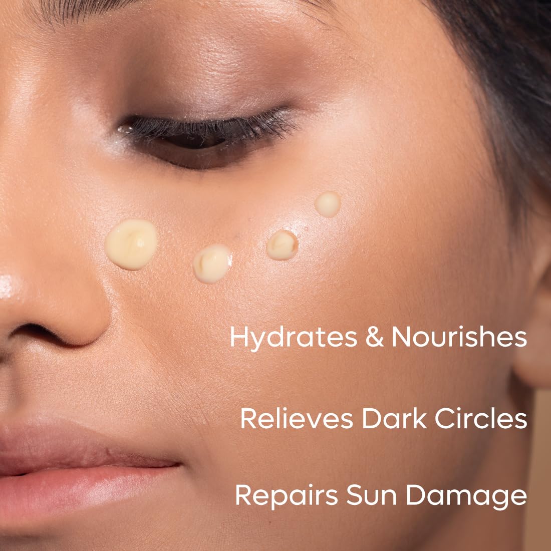 Mcaffeine Coffee Under Eye Cream Gel for Dark Circles, Puffiness & Fine Lines - 94% Users Saw Results | Built-In Cooling Massage Applicator | Vitamin E Enriched | 15g | Perfect for Morning & Night Skincare Routine