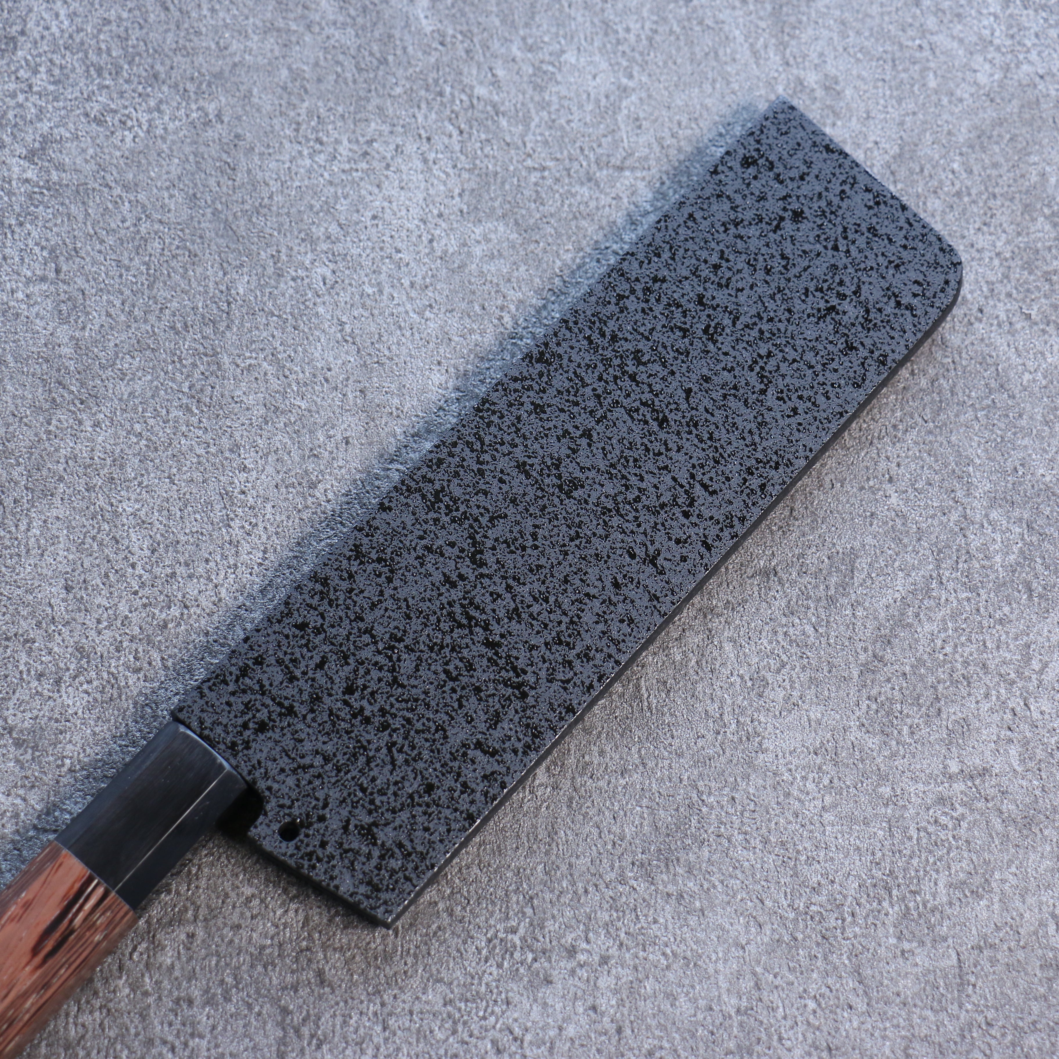 Premium Kuroshime Magnolia Sheath for 180mm Nakiri Knife - Handcrafted Plywood Pin Kaneko Design - Perfect for Japanese Kitchen, Chef Gifts & Knife Storage