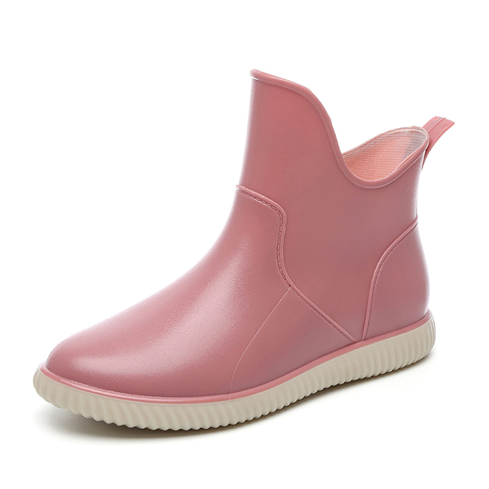 Women's Waterproof Rain Boots - Summer Garden Shoes for Women, Slip-Resistant Outdoor Shoes for Walking, Hiking & Gardening