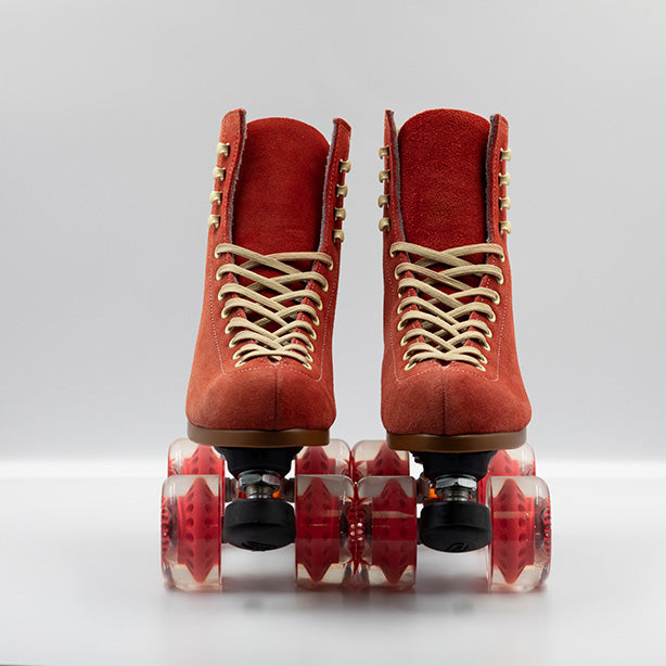 Moxi Lolly Roller Skates for Women - Pink Poppy Color - Outdoor & Indoor Skating, Rink, Park, Fitness & Casual Wear