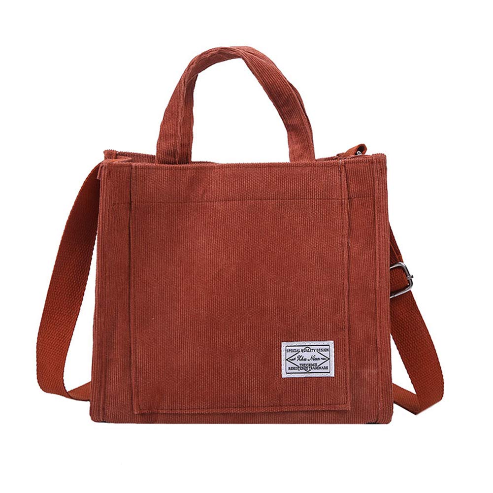 Stylish Large Corduroy Tote Bag for Women - Fashionable Hobo & Satchel Crossbody Bag - Perfect for Travel, Work & Everyday Use