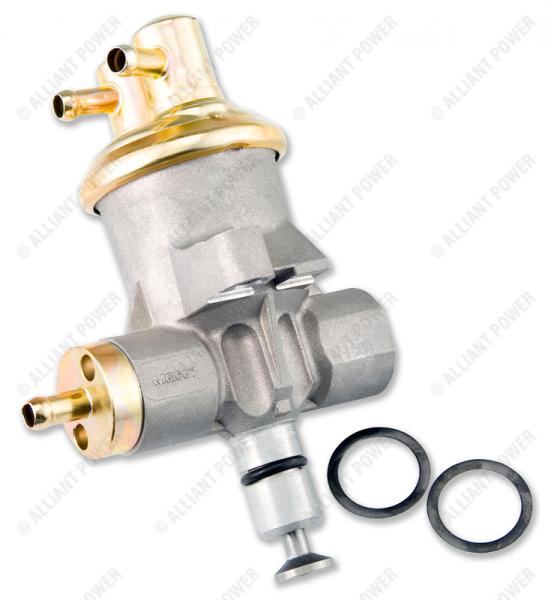 APM61067 12V DC Mechanical Fuel Transfer Pump - Portable Gas & Diesel Siphon Pump for Cars, Trucks, Boats & Farm Equipment - Heavy Duty Hand Crank Oil Pump for Emergency Fuel Transfer & Storage Tanks