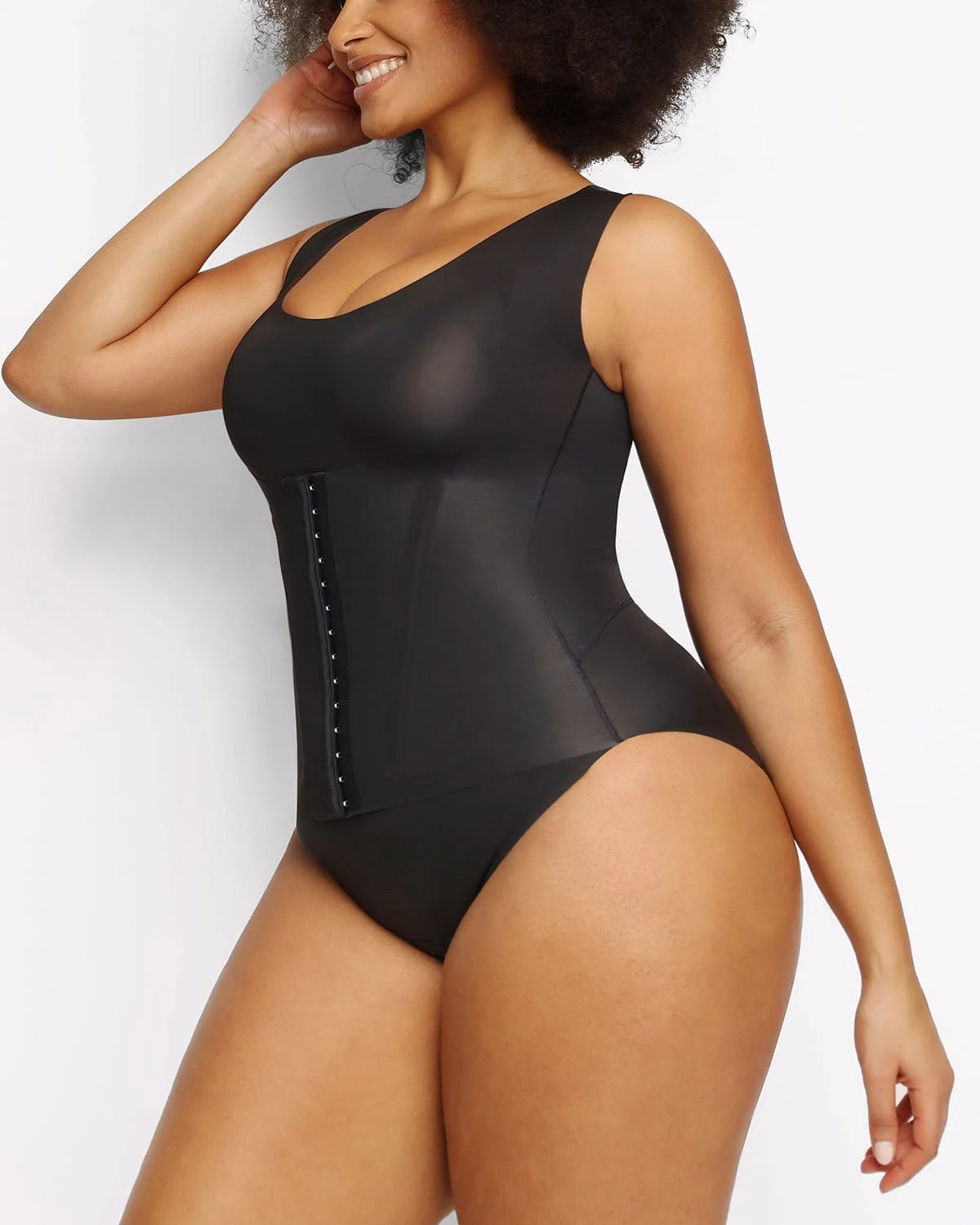 AirSlim® 3-in-1 Shaping Tank Top for Women - Slimming Shapewear Bodysuit with Built-in Bra - Perfect for Workout, Yoga & Everyday Wear