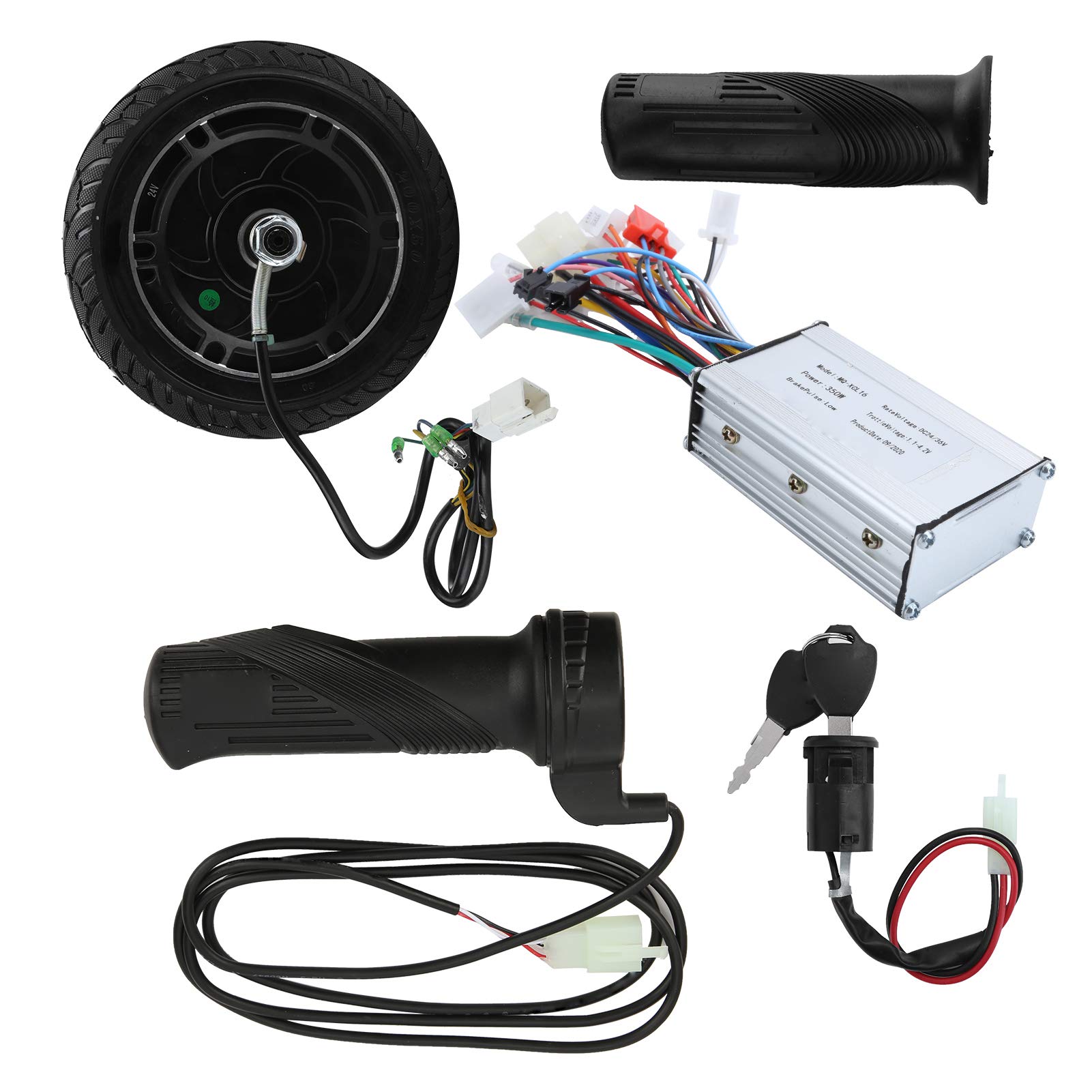 24V 350W High Performance Electric Scooter Conversion Kit - DIY Professional Upgrade for 8 Inch Scooters | Perfect for Commuting, Campus Travel & Urban Mobility