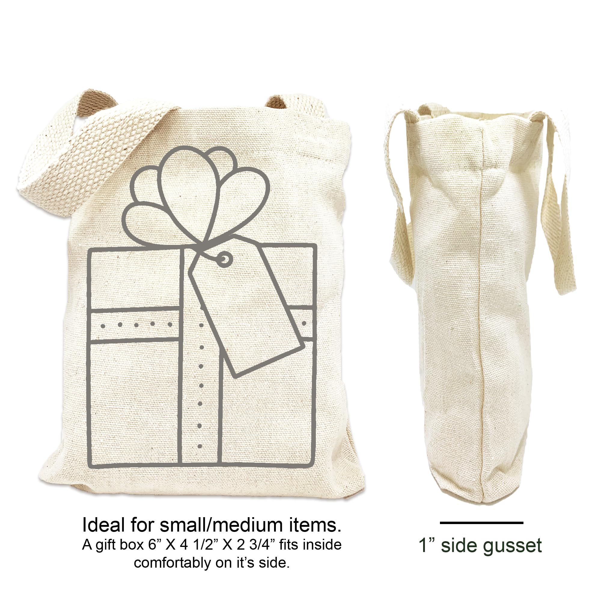 Greek Letter Sorority Mini Tote Bag - Personalized Sorority Gift Tote - Small Goodie Bag for College Sisters - Perfect for Rush Week, Bid Day & Sisterhood Events