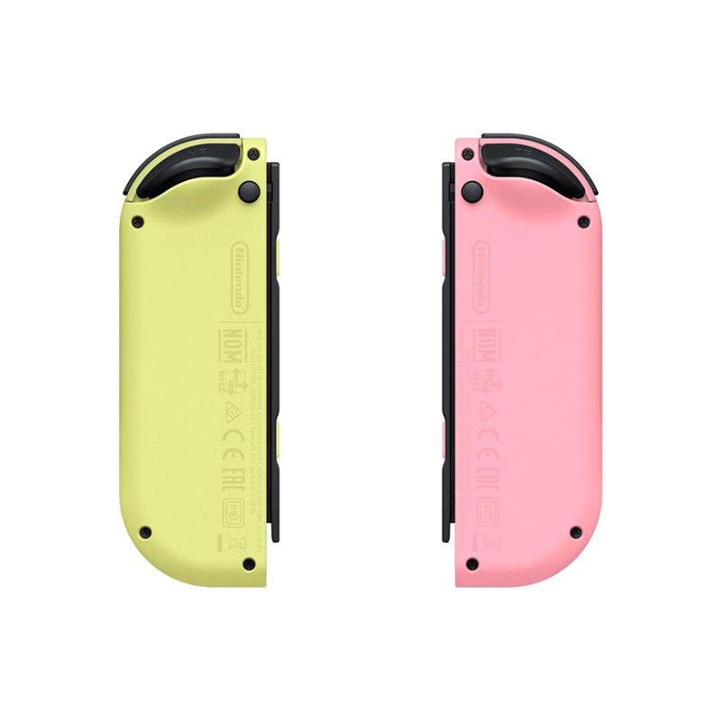 Original Nintendo Switch Joy-Con (L/R) - Pastel Pink & Yellow - Japan Import - Perfect for Multiplayer Gaming & Handheld Mode