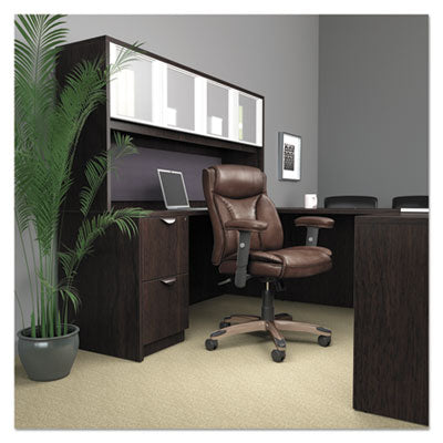 Alera® Glass Door Set with Silver Frame for 72