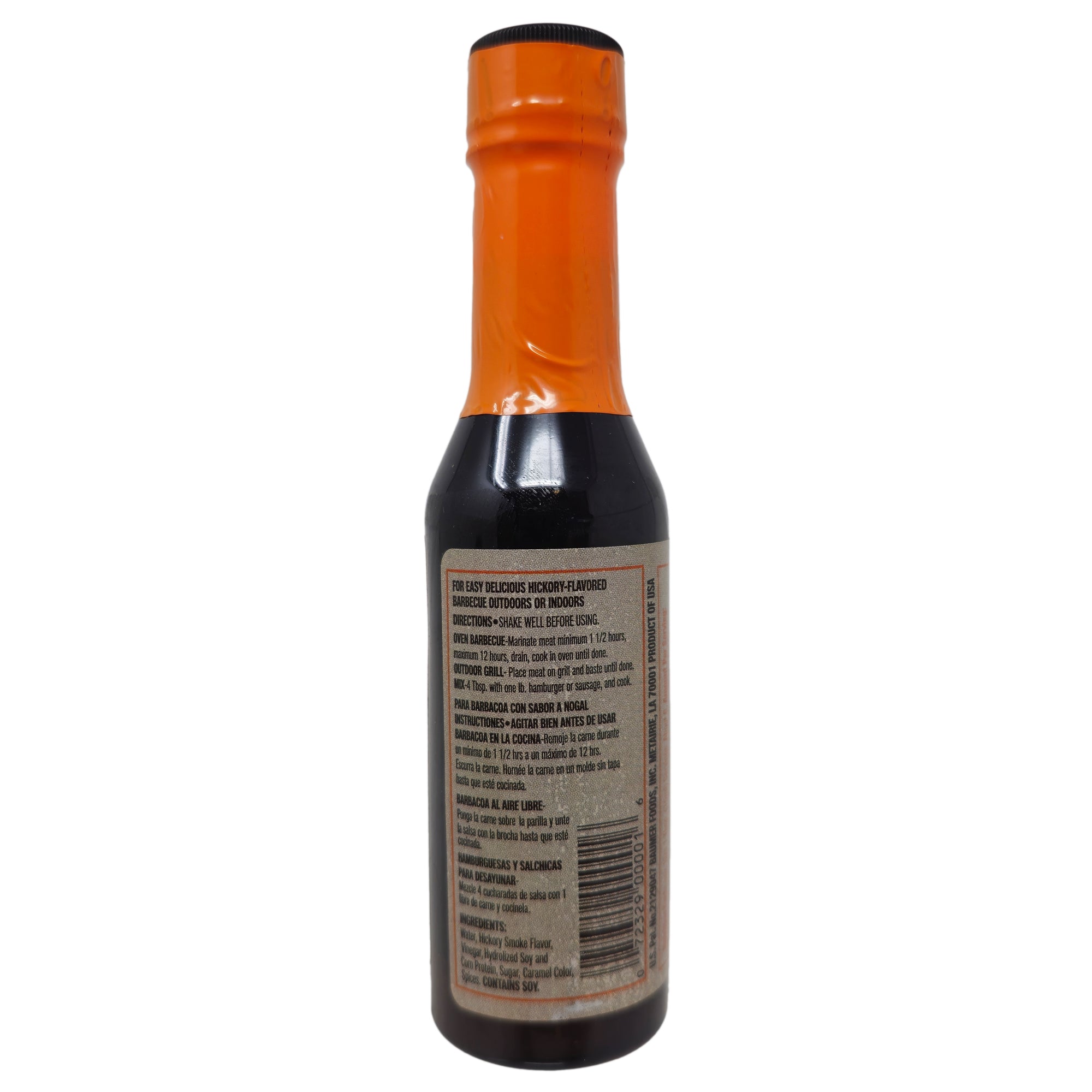 Figaro Hickory Liquid Smoke & BBQ Marinade - 4oz Bottle | Natural Smoke Flavor for Grilling, Smoking & Marinating Meats | Perfect for Ribs, Burgers & Pulled Pork
