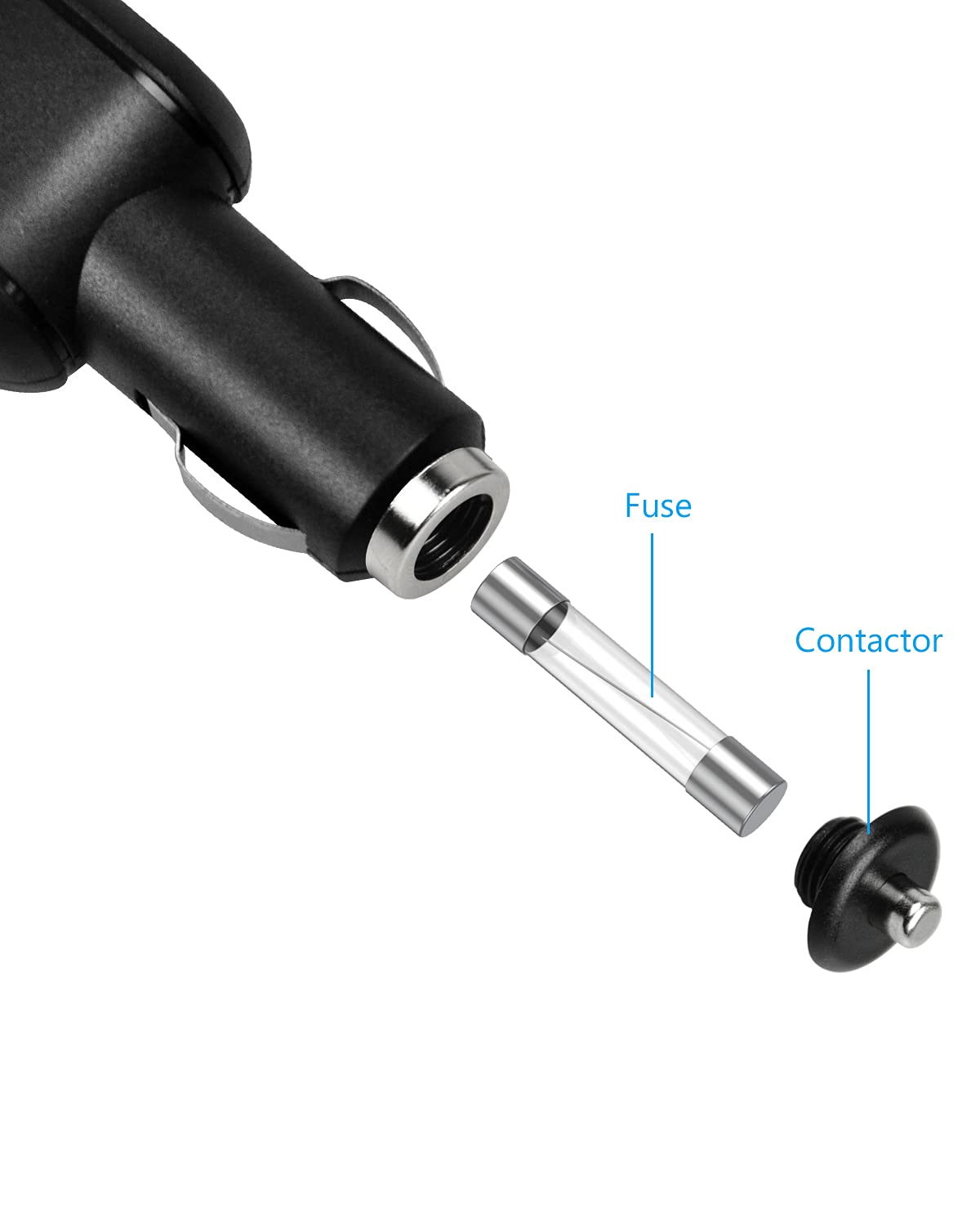 6 Ft Car Charger Adapter for Portable DVD Player - Replacement Cigarette Lighter Power Cord - Perfect for Road Trips & Family Travel Entertainment
