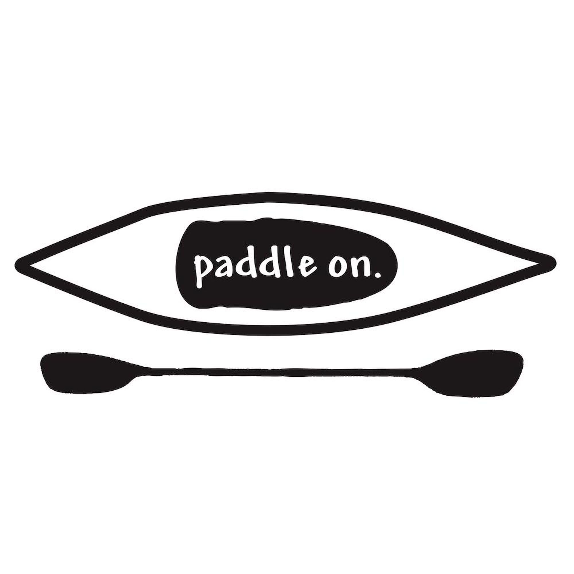 Paddle On Kayak Ceramic Coffee Mug - 11 oz (325 ml) by CafePress - Perfect for Kayaking, Camping & Outdoor Adventures
