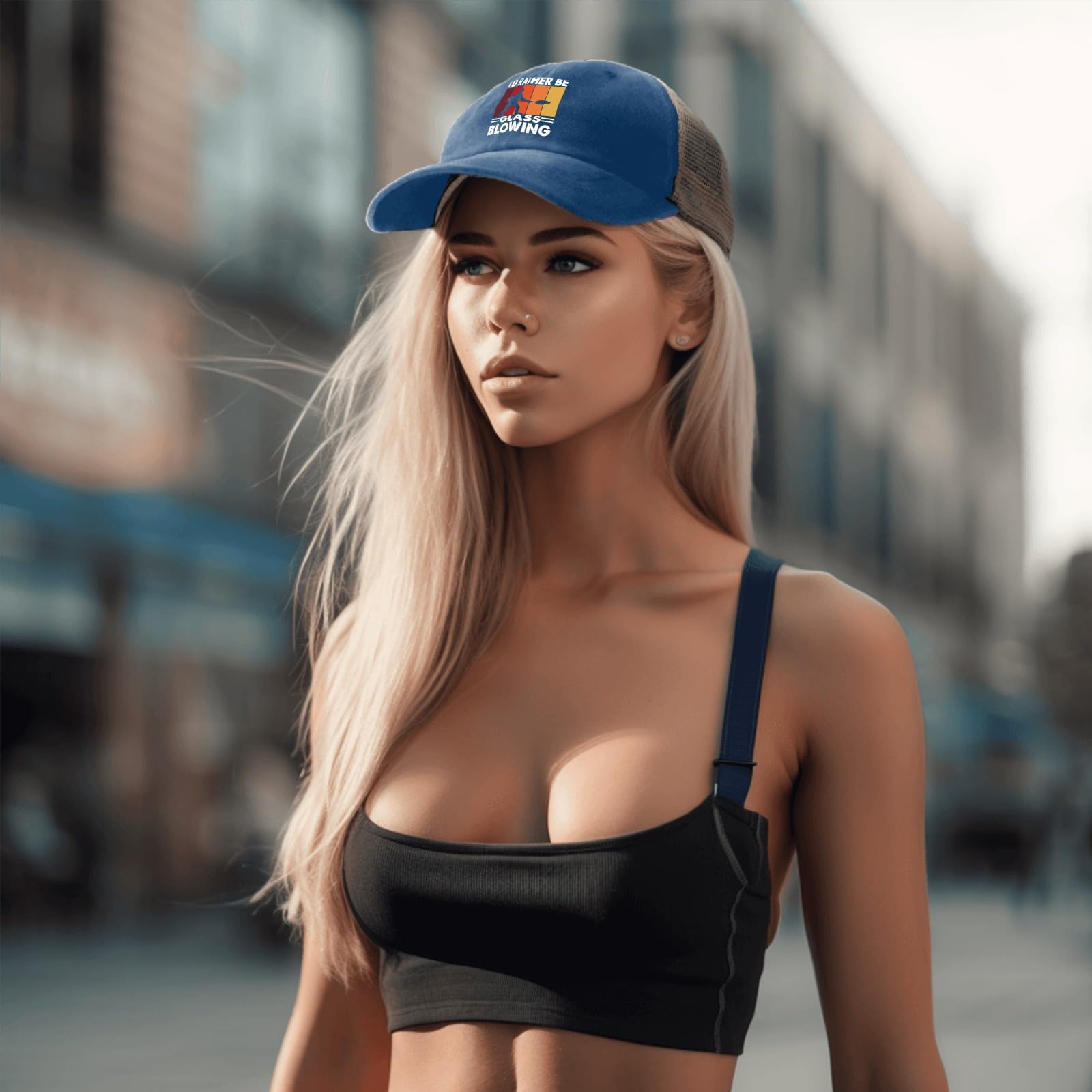 Lightweight Unisex Trucker Hat for Running, Golf & Workouts - Breathable Mesh Back Cap for Men & Women | Perfect for Outdoor Sports, Gym & Casual Wear