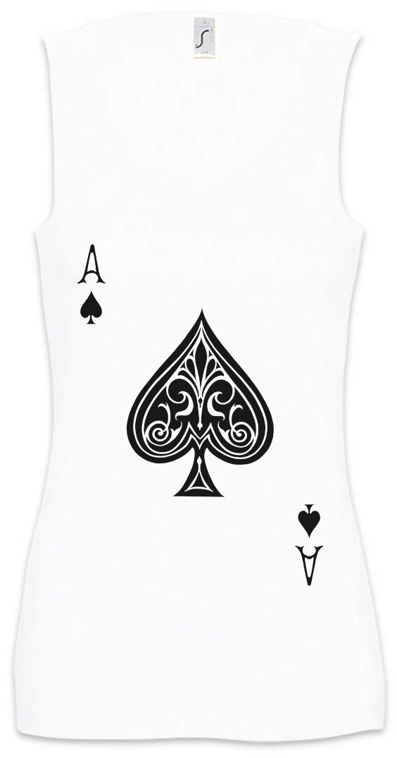 Ace of Spades Women's Tank Top - Breathable Gym Shirt for Fitness Training & Workouts | Perfect for Yoga, Running & Summer Activewear