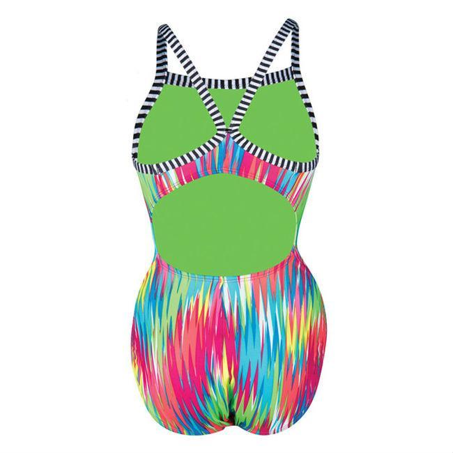 Uglies Fizzy Women's One-Piece Swimsuit - Trendy Floral Print Bathing Suit for Women, Perfect for Beach Vacations & Pool Parties
