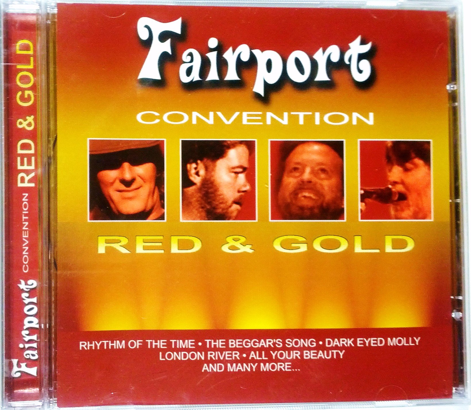 Fairport Convention - Red & Gold (2004) Audio CD | Folk Rock Music Album | Perfect for Relaxation & Road Trips