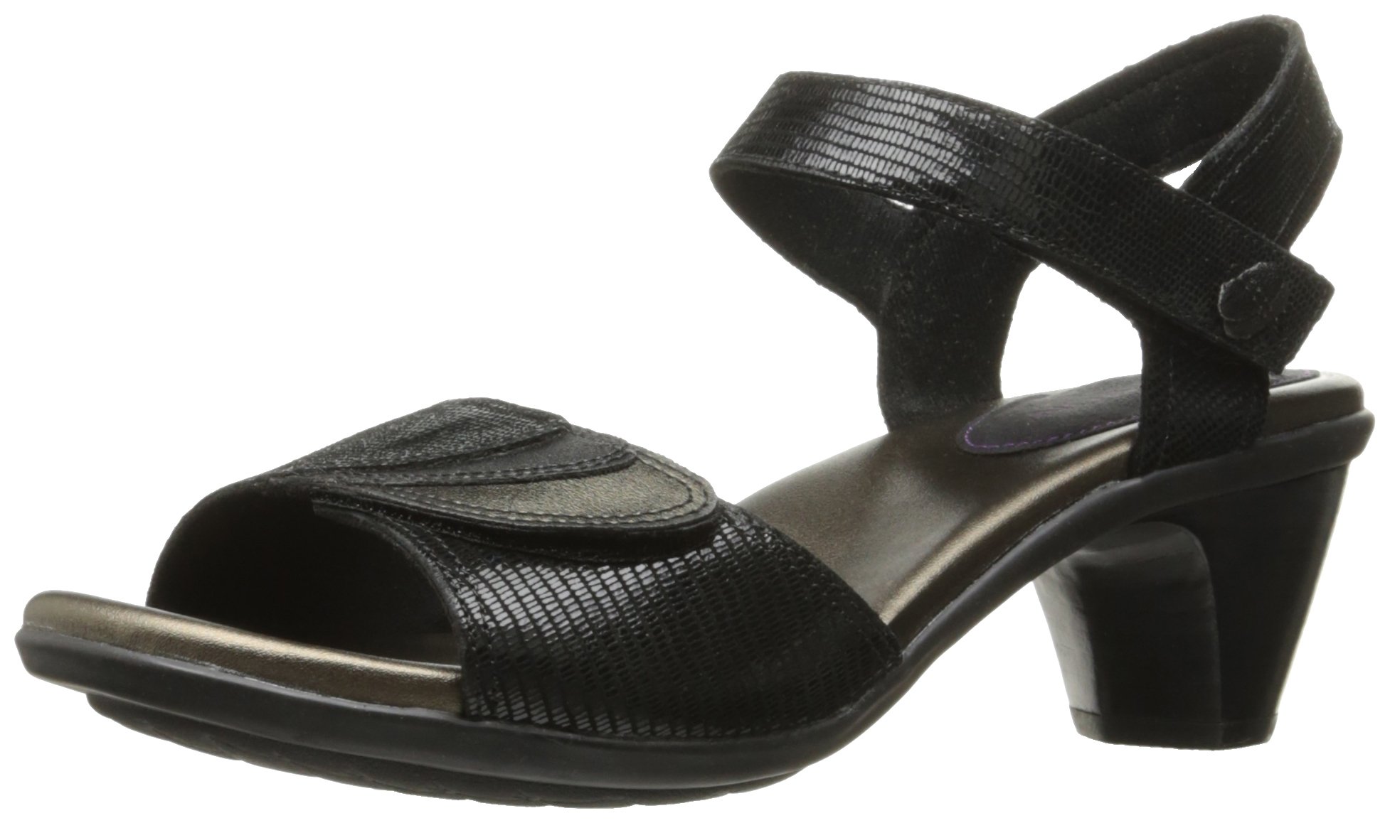 Aravon Women's Medici Sandal - Comfortable Leather Walking Sandals for Women | Perfect for Travel, Casual Outings & Everyday Wear