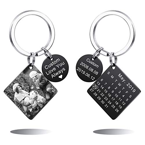B2.black (Round + Square) + (Black & White Photo + Calendar)